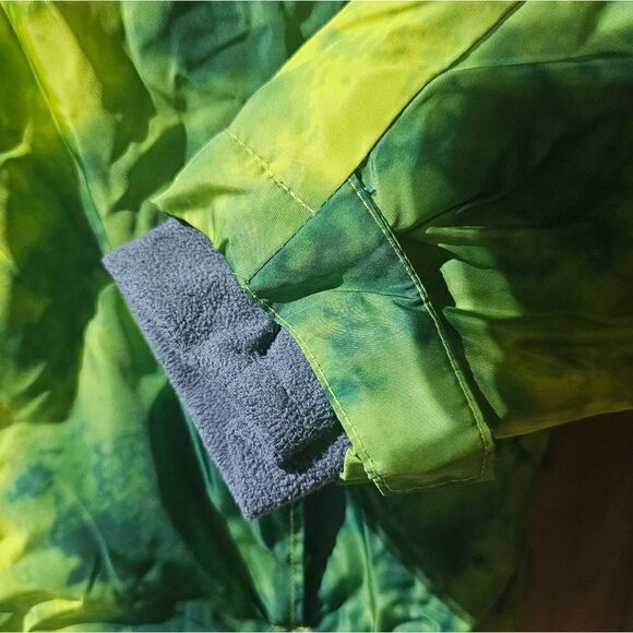 LAND'S END Tie-Dyed Hoodie Coat - Size Medium (10-12) - Picture 6 of 9